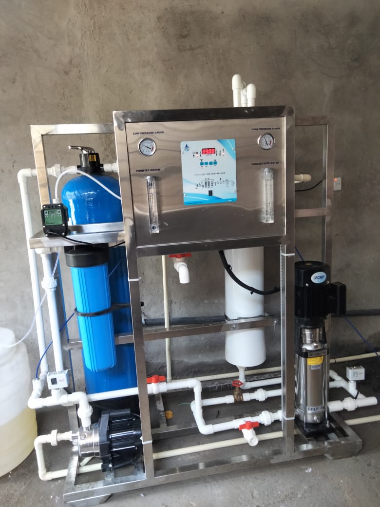 Beach resort water supply system in Kwale County